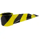 Afzetlint Geel-Zwart | 100 m x 80 mm rol.webp