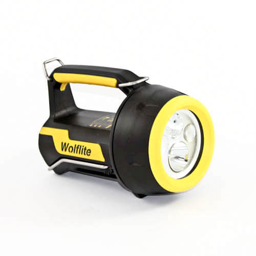 Wolf XT-50H ATEX oplaadbare handlamp, incl. oplader, batterij en schouderband
