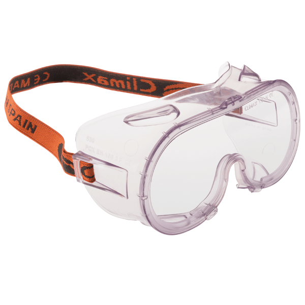 Climax Overzet Veiligheidsbril 539-C | Transparant | Ruimzichtbril