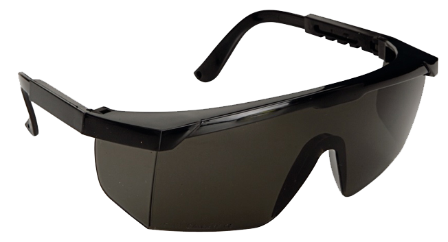 Climax Veiligheidsbril 569-G | Donker | Verstelbaar frame