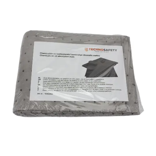 Technosafety Absorptiematten 50 x 20 cm | 5 stuks | Universeel