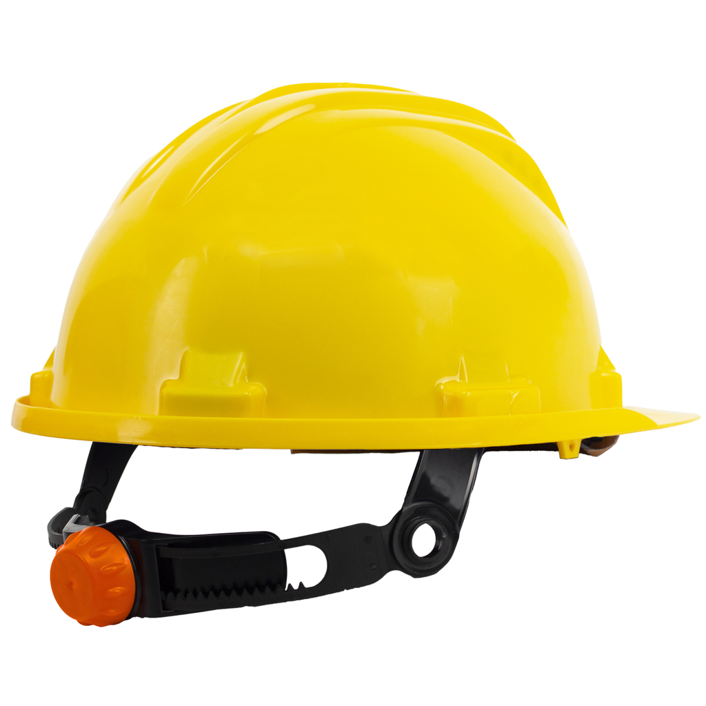 Climax Veiligheidshelm RG5 | Geel | Draaiknop