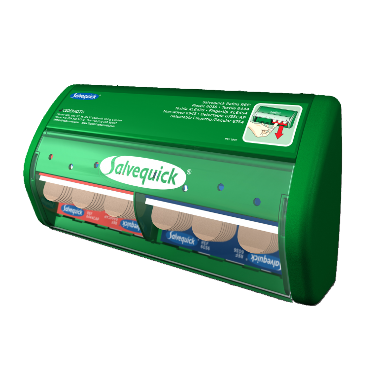 Salvequick Pleisterdispenser 1907 | Incl. 6036 en 6444 navulling