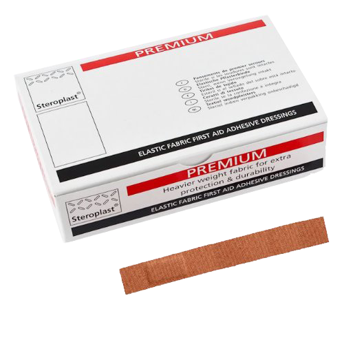 Steroplast Vingerpleisters 6230S | 50 stuks | Textiel
