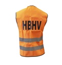 Veiligheidshesje hoofd BHV | Oranje | RWS reflecterend