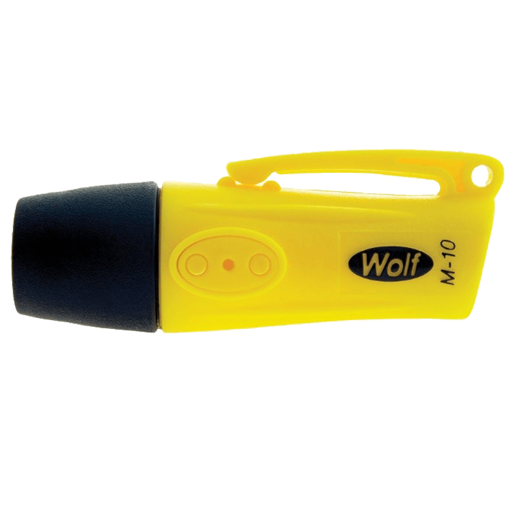 Wolf micro Zaklamp M-10 | ATEX zone 0, 1 en 2 | Incl. batterijen