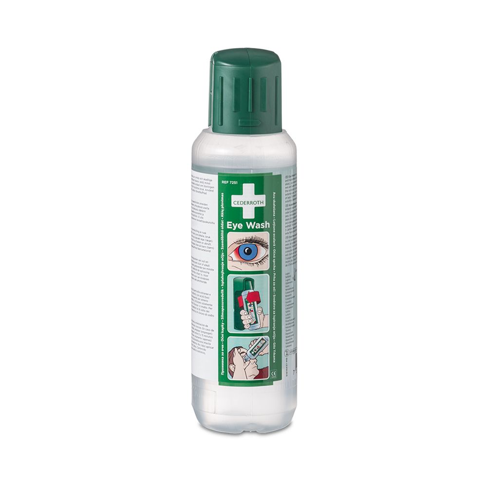 Cederroth Oogspoelfles 500 ml | NaCl 0,9%