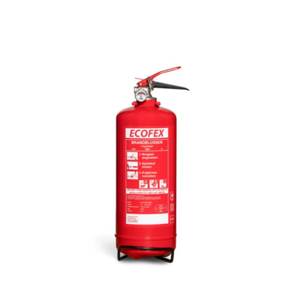 Ecofex Poederblusser | 2 kg | 13A 89B C