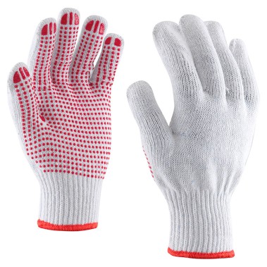 Gebreide Werkhanschoen | PVC nopjes | maat 11