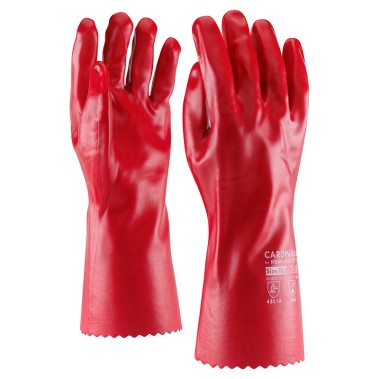 Chemisch bestendige Werkhandschoen Cat. 3 | PVC | maat 10,5 | 35 cm