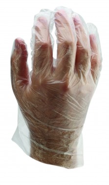 Wegwerphandschoen 100 stuks | Polyethylene | maat L