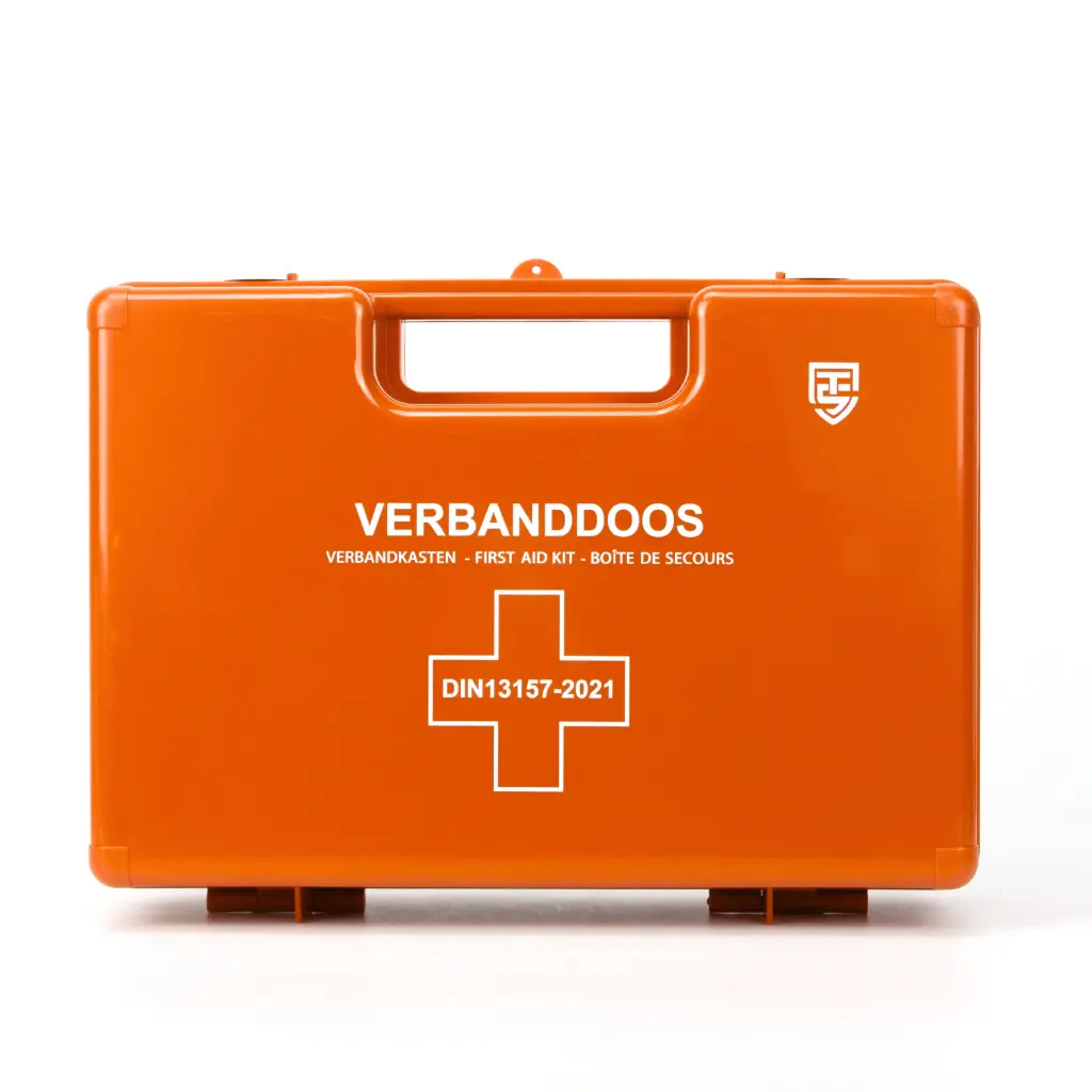 Technosafety EHBO koffer | DIN13157-2021 | Met wandhouder