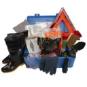 Technosafety ADR koffer compleet | Klasse 1 t/m 6,8,9 | Met LED lamp