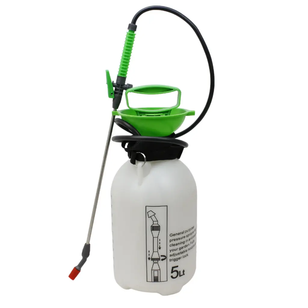 Drukspuit 5 L | Kunststof | Incl. slang en spuitlans