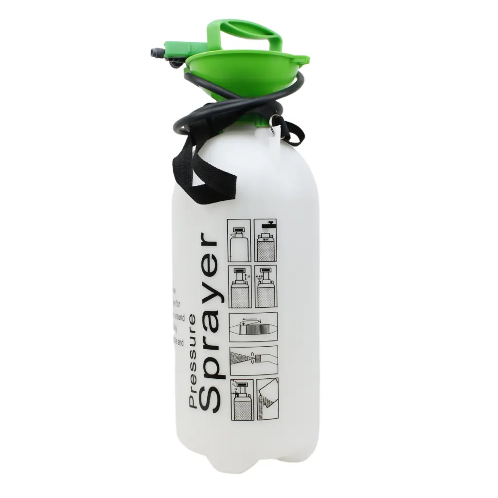 Drukspuit 8 L | Kunststof | Incl. slang en spuitlans