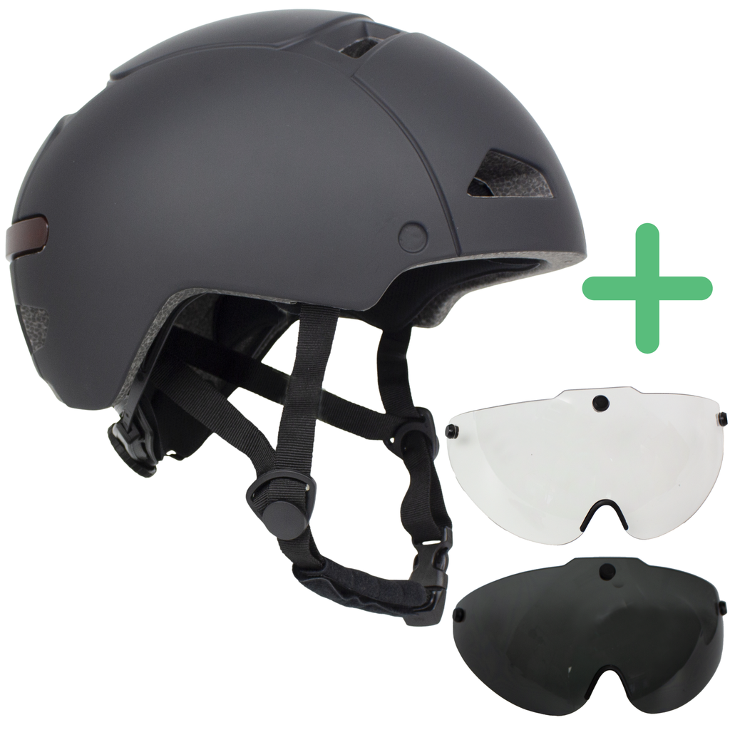Speed Pedelec helm NTA 8776 | Zwart | 58 - 61 cm