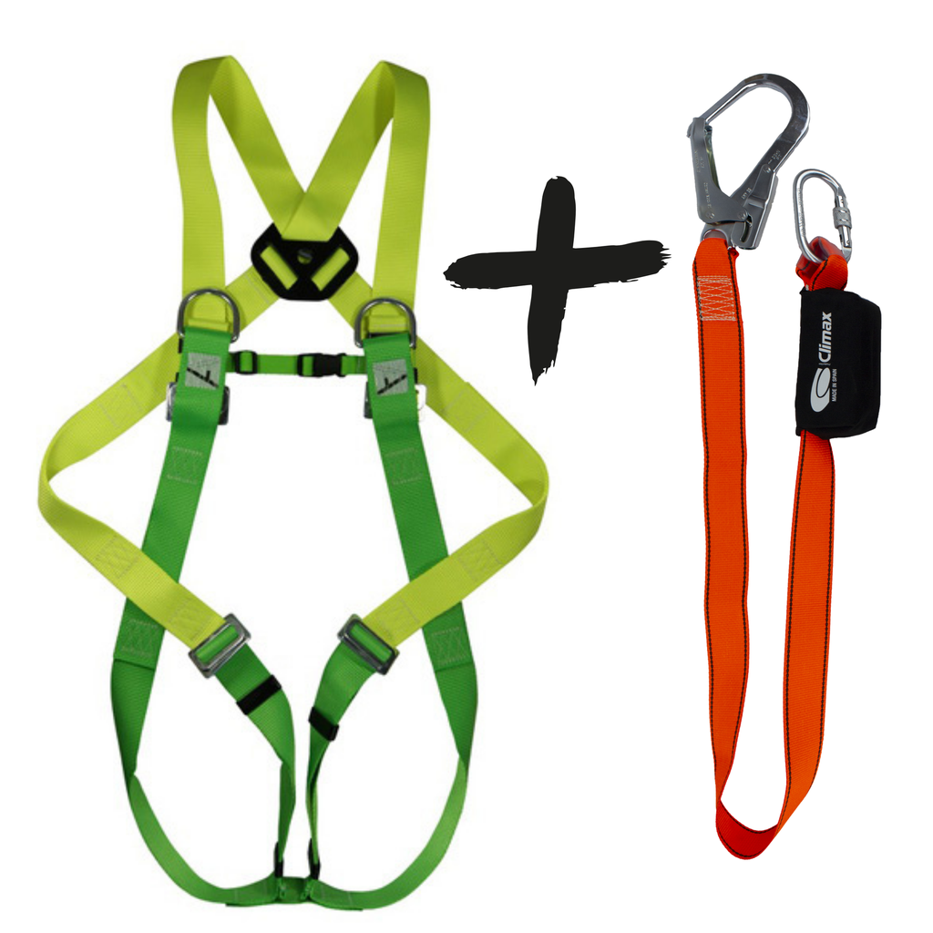 Climax Valbeveiliging set Harnas 27-C | Incl. Vallijn 31-A 