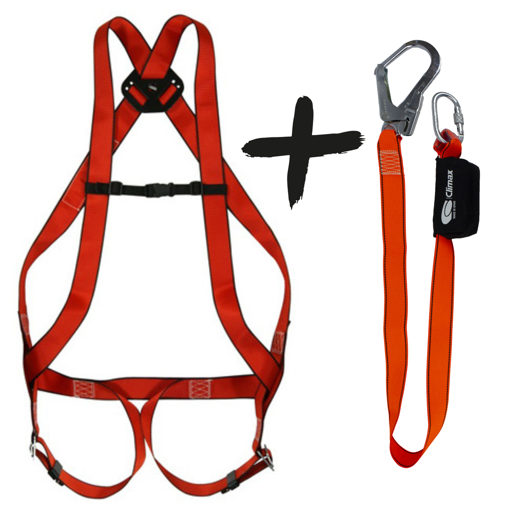 Climax Valbeveiliging set Harnas 10 Basic | Vallijn 31-A 