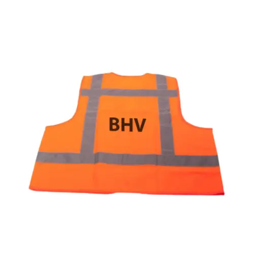 [302022131] Veiligheidshesje BHV | Oranje | RWS reflecterend